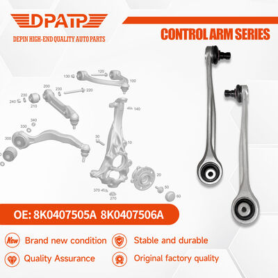 Braço de Controle de Venda por Atacado de Fábrica 8K0407505A 8K0407506A Braço de Controle de Eixo para Audi A4 B8 Q5 Porsche Macan