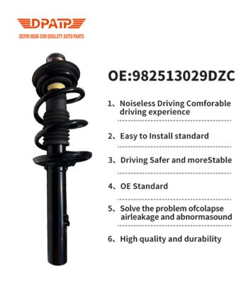 Peças para automóveis 982513029D Kit de revestimento traseiro Suspensão Strut Assembleia de absorvedor de choque Spring Strut para Porsche 982