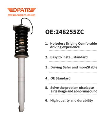 Kit de Suspensão Dianteira Coilover Personalizado Amortecedor Indutivo 248255 para Maserati Quattroporte M139 2007-